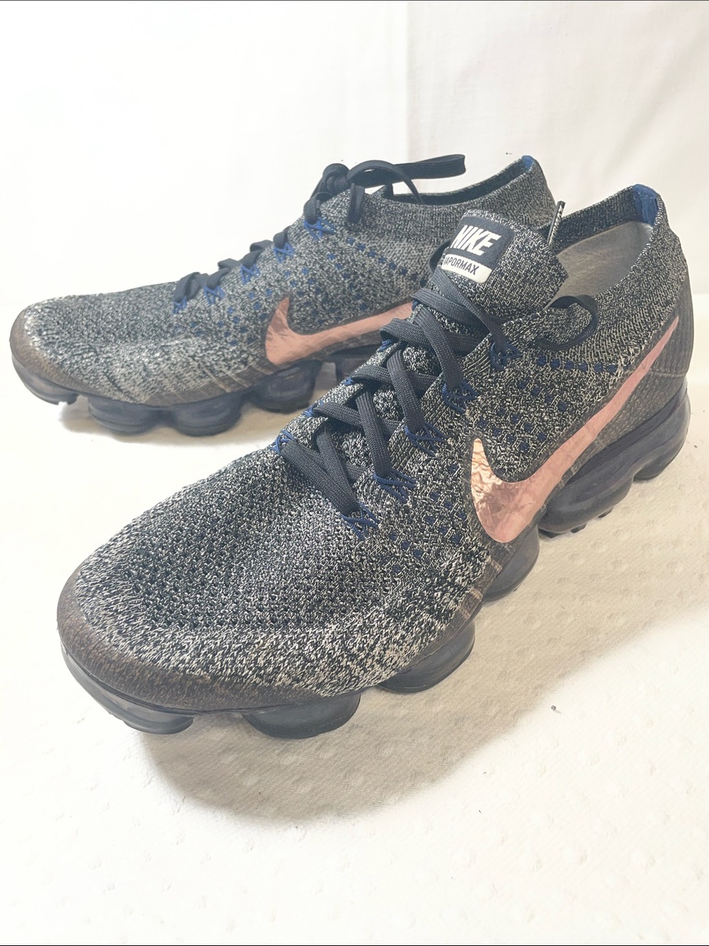 Nike Air Max VaporMax Black Transparent Sole Sneakers